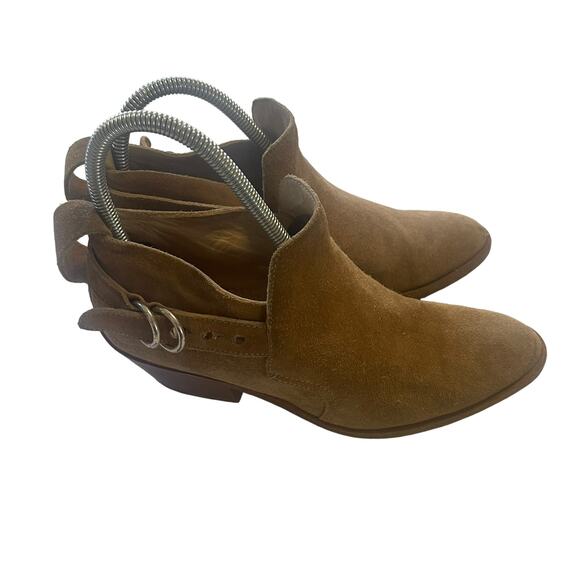 Rag & Bone Women's Size EUR 37.5 US 7 Sullivan Suede Ankle Boots Booties - Picture 1 of 12